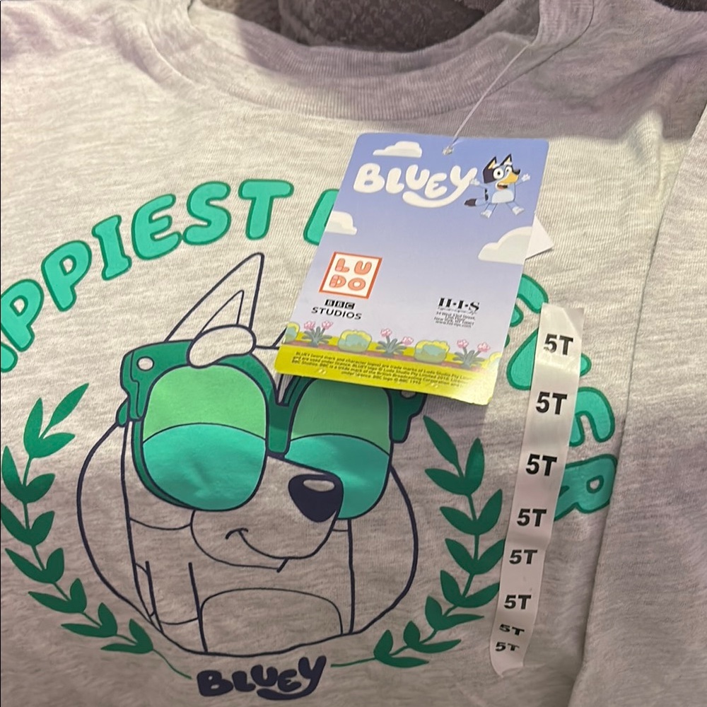 Bluey Kids T-Shirt with Graphic Print